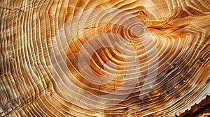 a close up of a tree stump showing the annual rings
