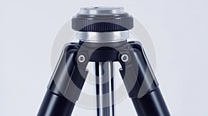 Close up of Tripod Head with Quick Release Plate  Camera Equipment