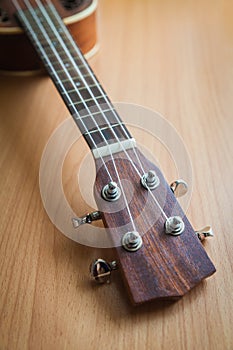 Close-up ukulele