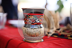 close-up of a unity cup kikombe cha umoja