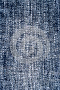 Close up of a used jeans