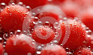 Close-Up of Vibrant Red Strawberries