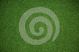 Close up view of astro turf