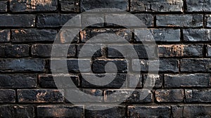 Close-up of brick wall with fire hydrant