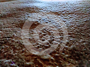 A close view of cement pluster wall background