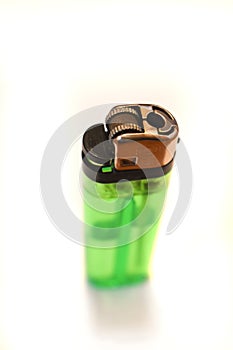 Close-up view of classic lighter