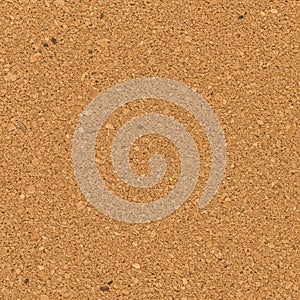 A close-up view of a cork material surface. The texture consists of small, irregular