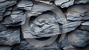 Dark Slate Rock Texture