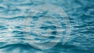 Close-up view of flickering ocean waves in slow motion, seamless loop background