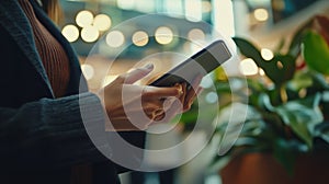 Close Up Shot of Hands Using Digital Tablets in Modern Environment