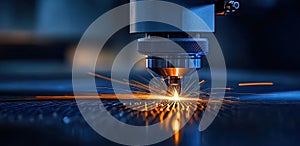 Laser Cutting Machine in Action