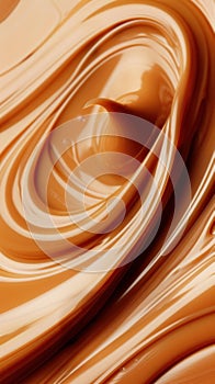 Close Up View of Liquid Swirl