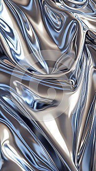 Metallic fabric texture background