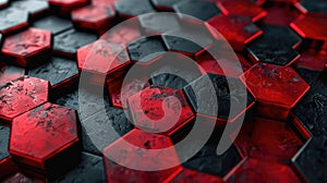 Hexagonal Tiles Pattern