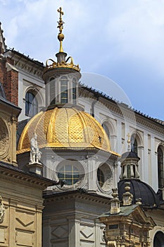 Close up view of Royal Archcathedral Basilica of Saints Stan