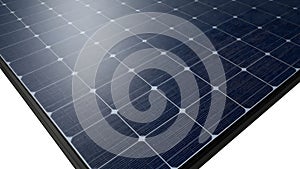 Close-Up View of a Solar Panel with Morning Dew