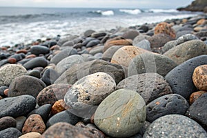 Sea stone texture background