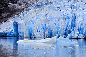 Close up View to the Grey Glacier