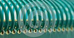 Spiral from a notepad