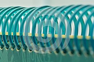 Spiral from a notepad