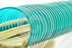 Spiral from a notepad