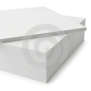 A close-up view of a white, textured, rectangular object with a smooth edge