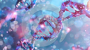 Close up visualization of proteomic interactions within biological cell material