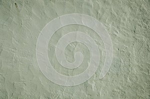 Close-up of wall covered by white plaster