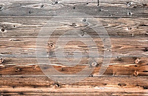 Close- up of a wall made of old wooden planks