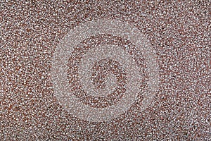 Close up wall of Red Cement with White Grit polished. image for texture and background