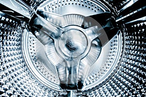 Close Up of a Washing MachineClose Up of a Washing Machine inside view.