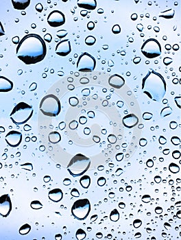 Close-up of water drops background
