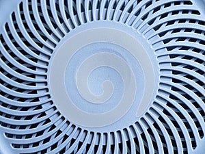 Close up of wheel vacuum cleaner look like fan for background