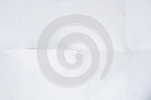 close up white crease paper textured background, card design