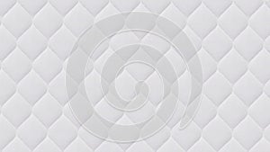 Close up of white mattress bedding pattern background