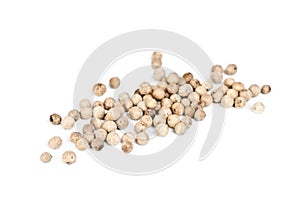 Close up white pepper