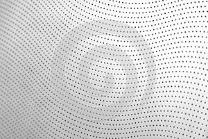 Close-up white perforated leather car seat.