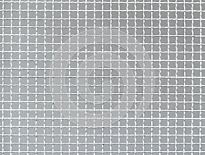 Close up of white Steel Wire netting Seamless