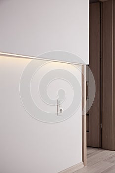 Close-up of white wall