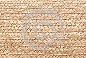 Close up wicker basket texture for use as background . Woven basket texture