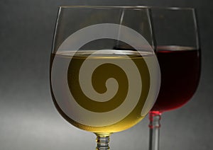 Close up of wine