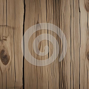 Close-up of a wooden surface. Wood texture illustration. AI-Generated.