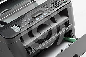 Close-up working printer scanner copier device - Image