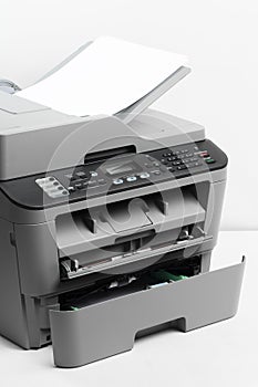 Close-up working printer scanner copier device - Image