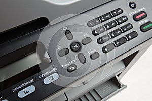 Close-up working printer scanner copier device - Image