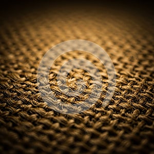Close-up of a woven fabric pattern, showcasing a textured surface with interlocking