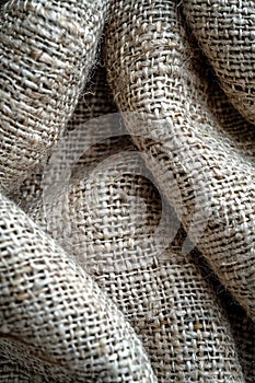 Close-up of woven fabric texture