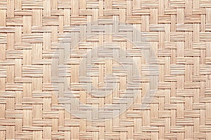 Close up woven reed pattern for background