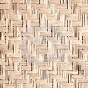 Close up woven reed pattern for background