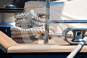 Close up of Yacht Rope